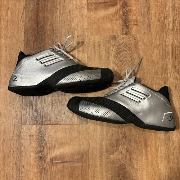 Adidas TMAC 1 Shoes 2012 Philly All Star Retro Basketball Mens 11 Silver Black